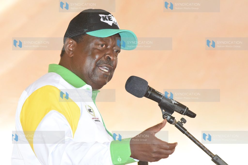 Amani National Congress Party Leader Musalia Mudavadi