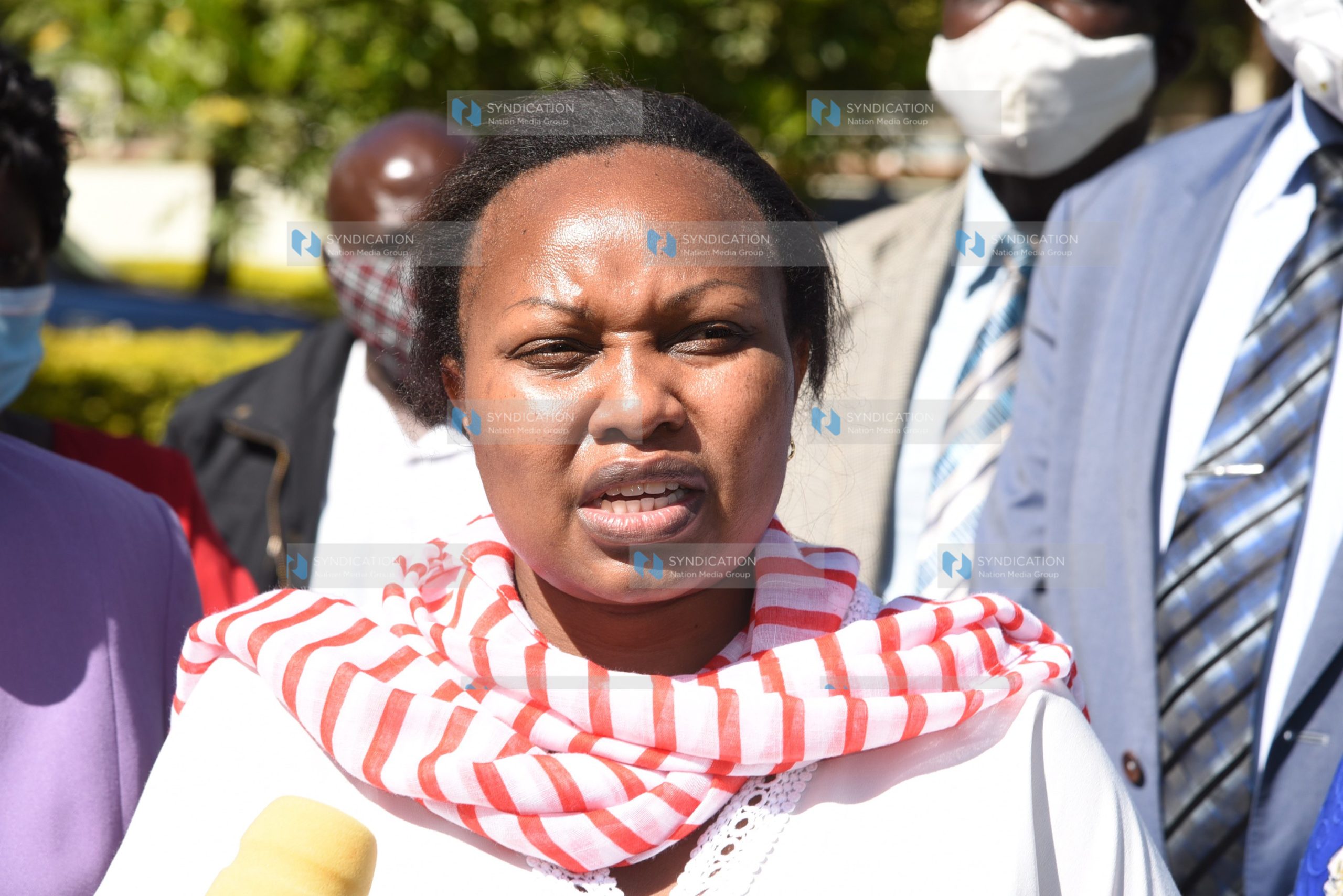 Senate Committee member on Finance and Budget, Senator Millicent Omanga