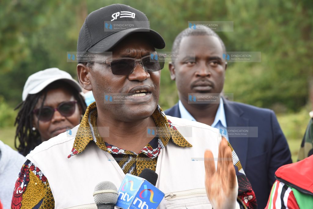 Environment Principal Secretary Dr. Chris Kiptoo