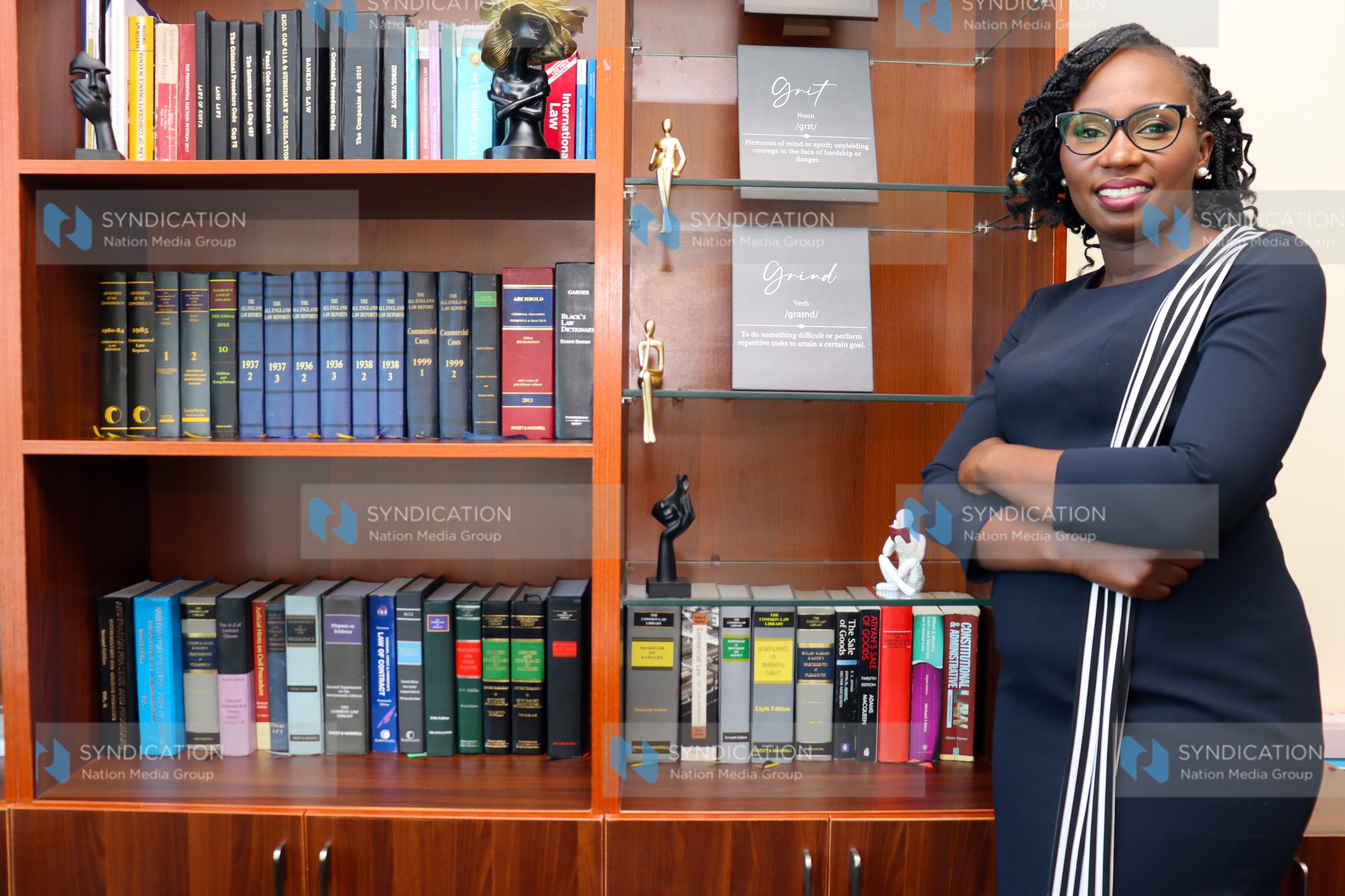 Newly Elected Law Society of Kenya President Faith Odhiambo during an interview