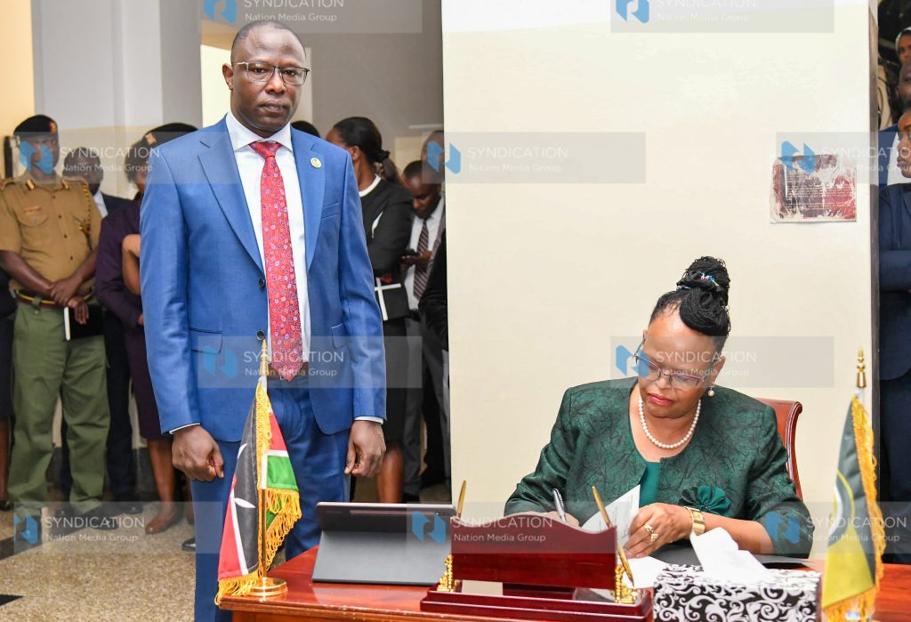 Swearing-in of the new IEBC Commissioners at the Supreme Court