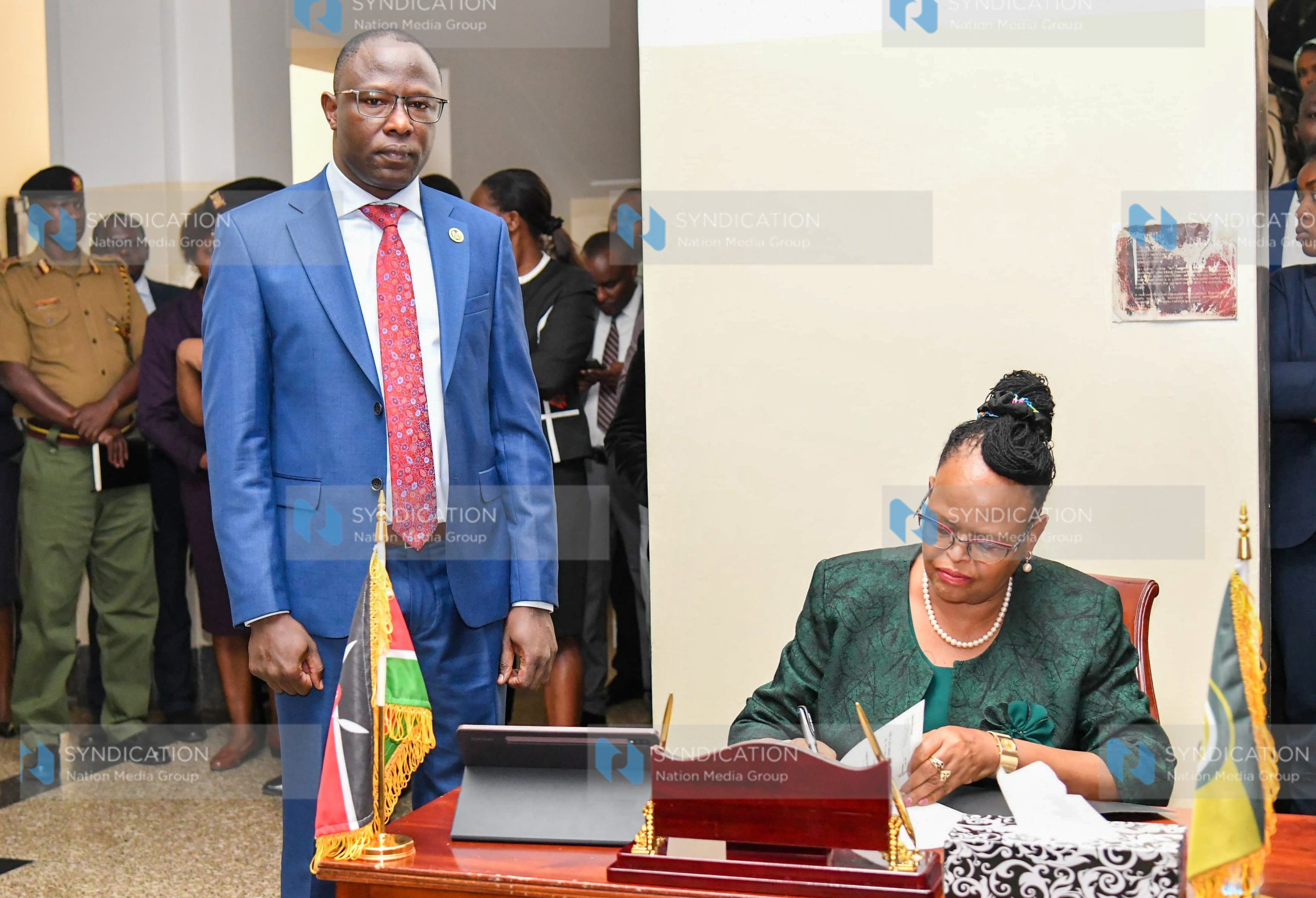 Swearing-in of the new IEBC Commissioners at the Supreme Court