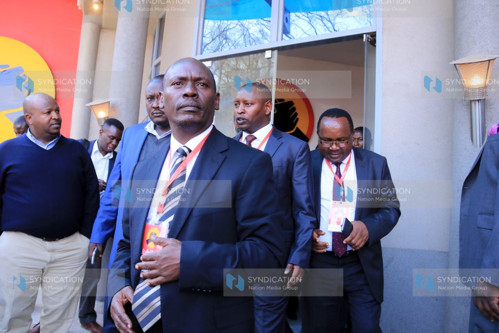 Kiambu Governor William Kabogo leads other Jubilee-affiliated party governors