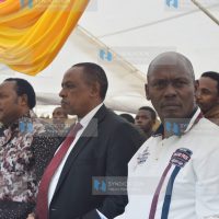 Kiambu Governor William Kabogo, MPs Njoroge Baiya (Githunguri) and Ferdinand Waititu (Kabete) during a fund raiser