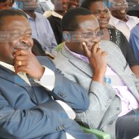 Deputy Prime Minister Musalia Mudavadi addressing mourners