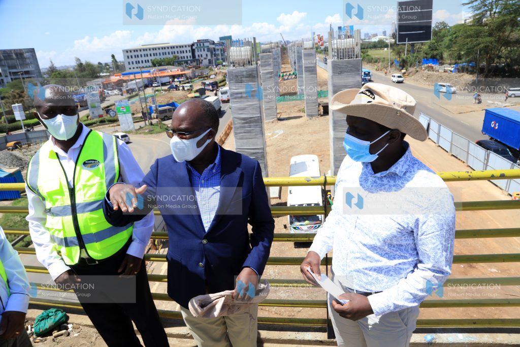 A tour of the Nairobi Express way during its construction near Nextgen Mall