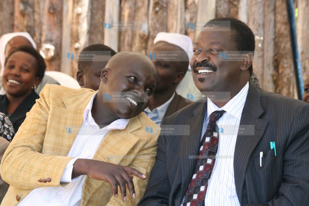 Deputy Prime Minister Musalia Mudavadi, and Wareng County Council Chairman Paul Kiprop