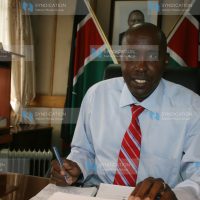 Interior Cabinet Secretary Joseph Ole Lenku