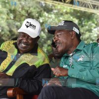 Kenya Kwanza leaders led by Musalia Mudavadi and Moses Wetang’ula