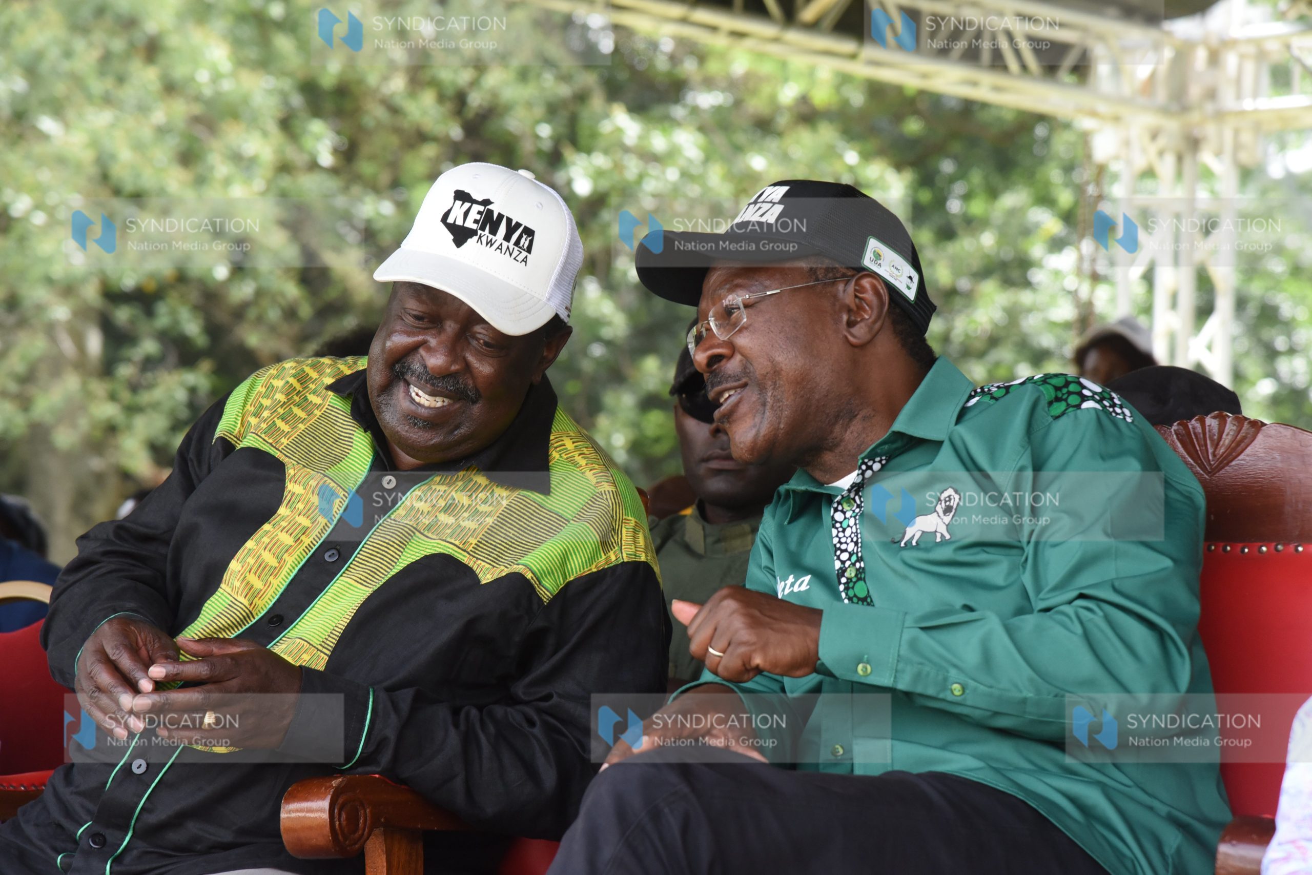 Kenya Kwanza leaders led by Musalia Mudavadi and Moses Wetang’ula
