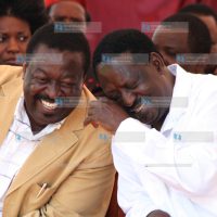 Prime Minister Raila Odinga and Deputy Prime Minister Musalia Mudavadi