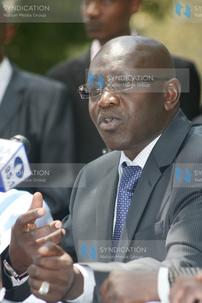 The G47 chief spokesperson Ekuru Aukot