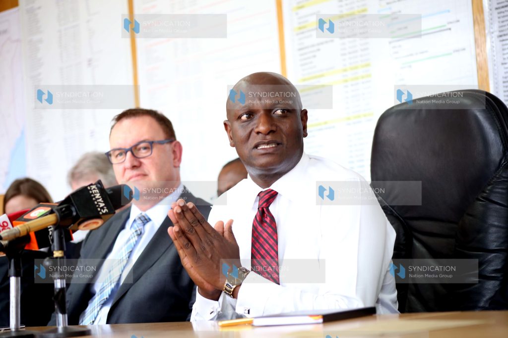 Signing of the early oil export agreement between the Kenyan Government and Tullow Oil