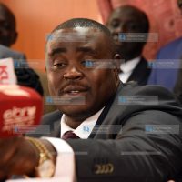 Senate Deputy Minority Leader and Kakamega Senator Cleophas Malala during a press conference