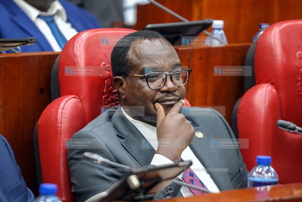 Julius Migos Ogamba appear before the National Assembly Education Committee
