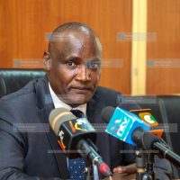 Public Accounts Committee (PAC) Chairperson John Mbadi addressing the media