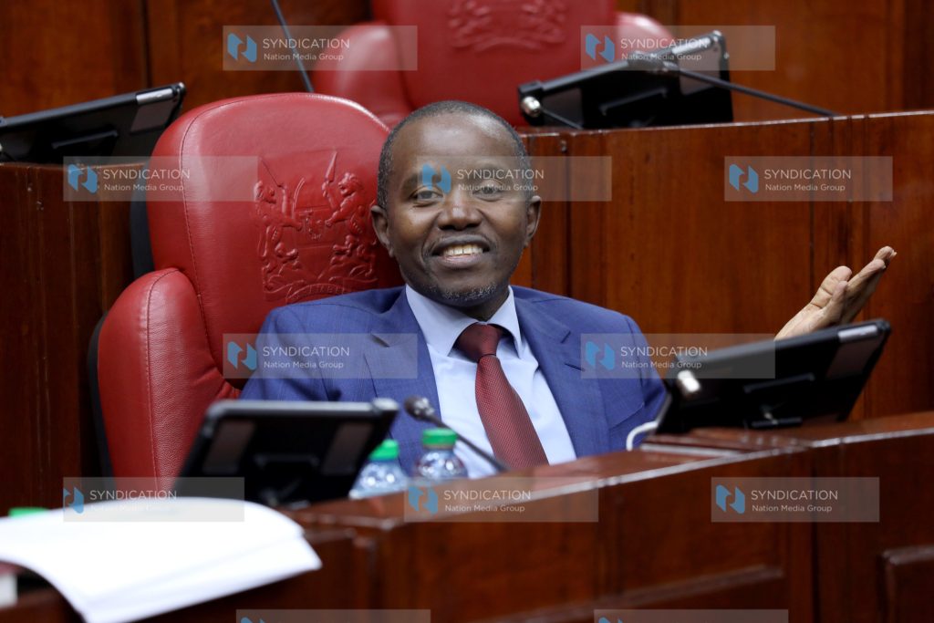 Former Cabinet Secretary Ministry of Information, Communication and Technology Joe Mucheru