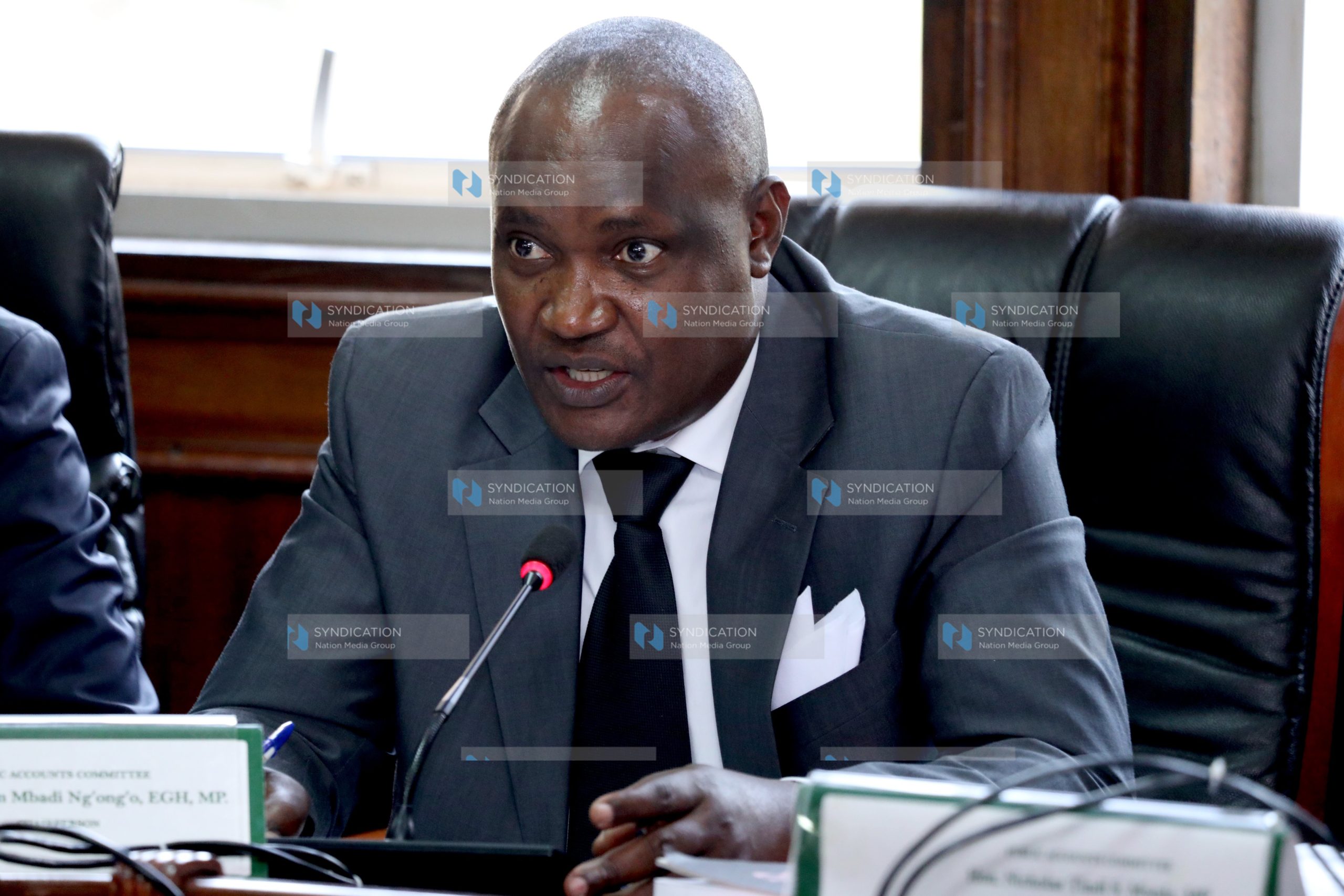National Assembly Public Accounts Committee chairperson John Mbadi