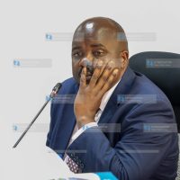 The chairperson National Assembly Public Accounts Committee and Butere MP Tindi Mwale During the session