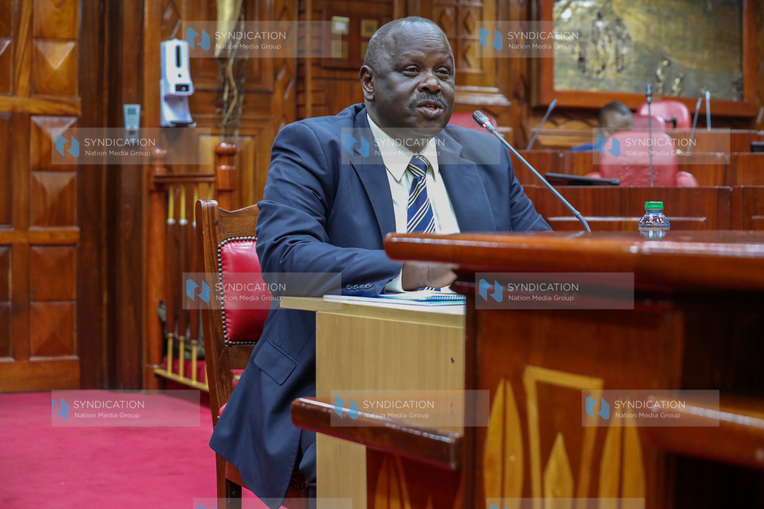 Isaac Kiprono Ruto before the Justice and Legal Affairs Committee