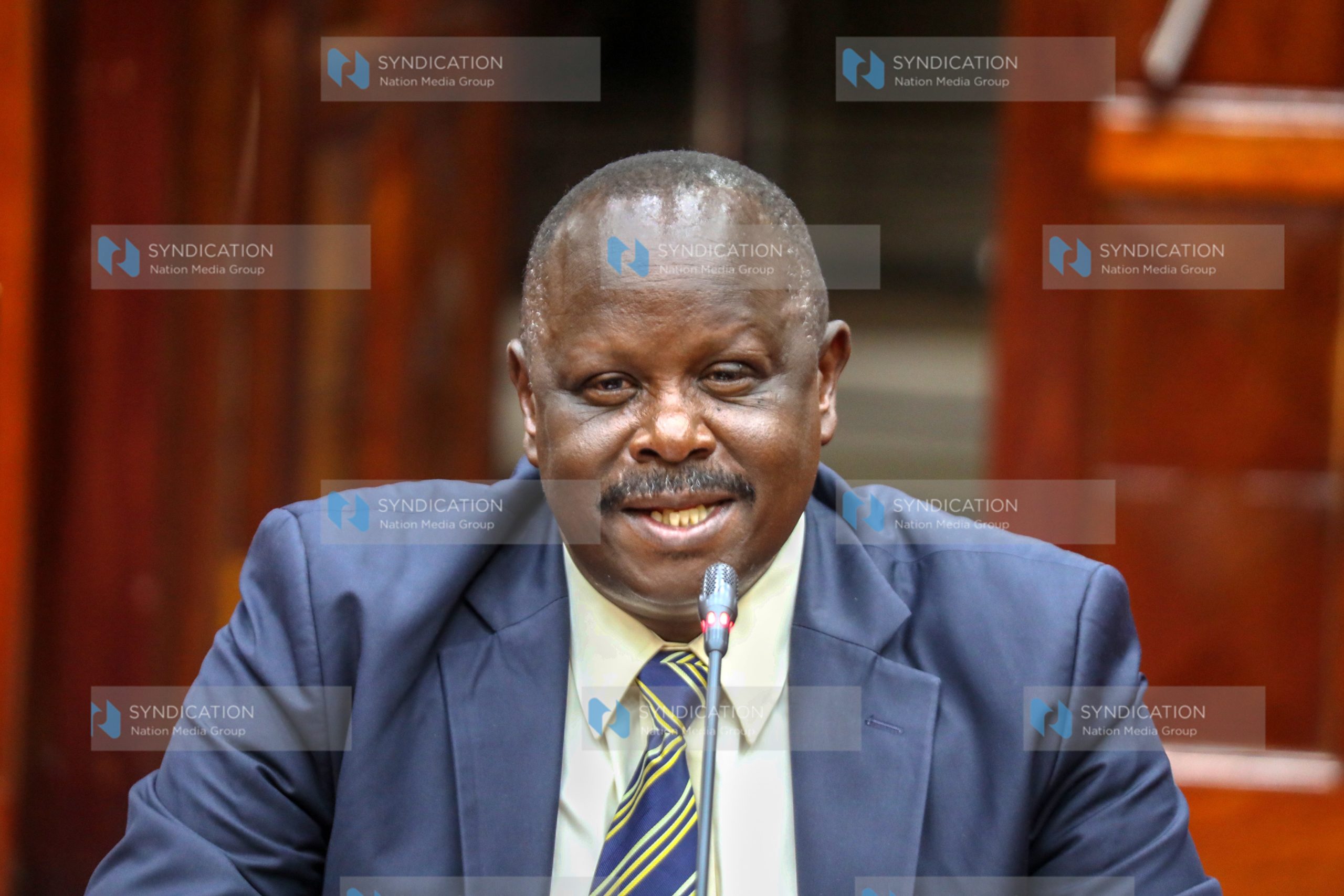 Isaac Kiprono Ruto before the Justice and Legal Affairs Committee