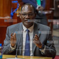 Dr. Chris Kiptoo before Departmental Committee on Finance and Planning