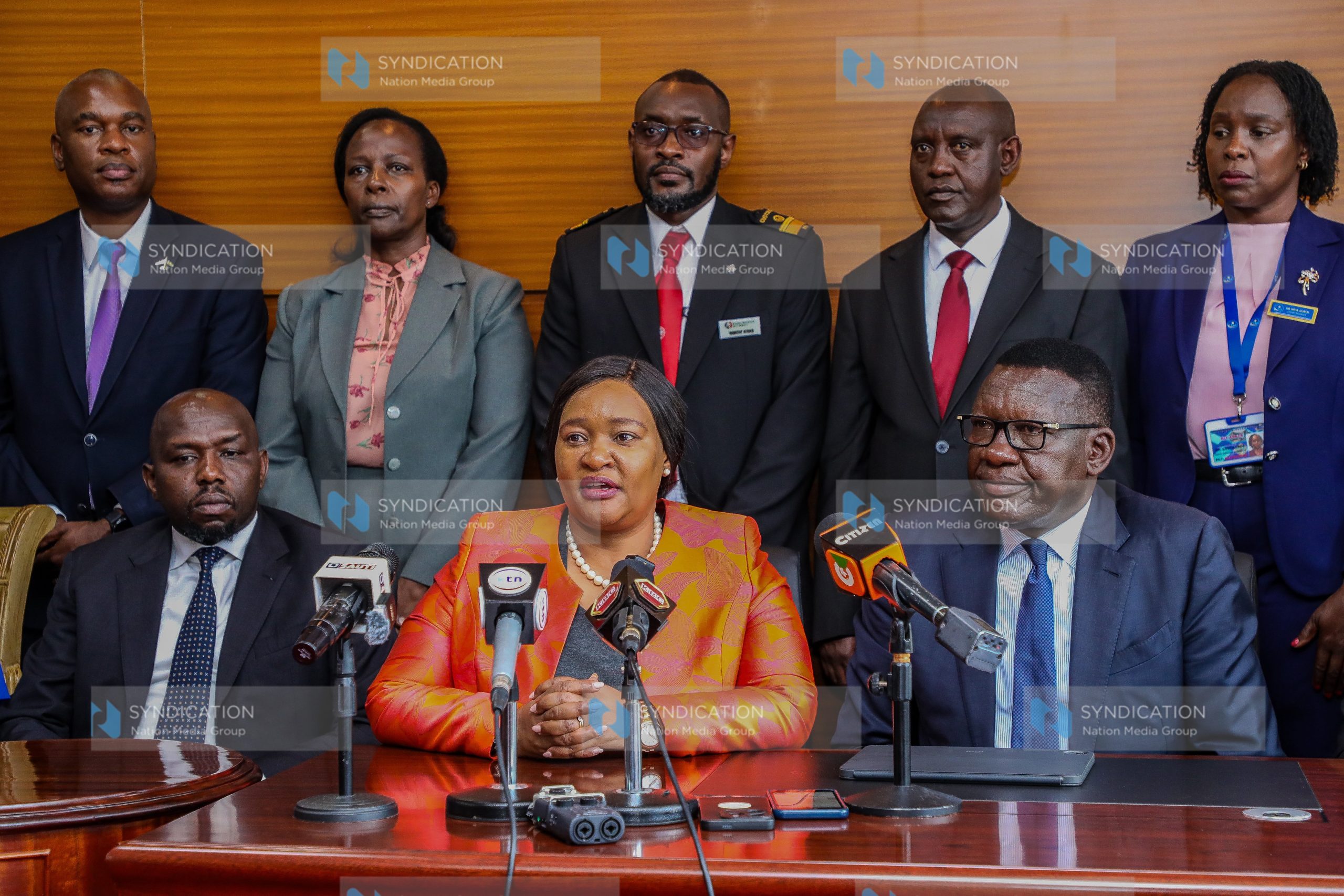 Signing of the Jomo Kenyatta International Airport (JKIA) customer service charter