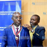 Inauguration of four members to the board of the Communications Authority of Kenya (CA)