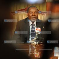 Central Bank of Kenya (CBK) Governor Prof. Njuguna Ndung'u delivers his remarks