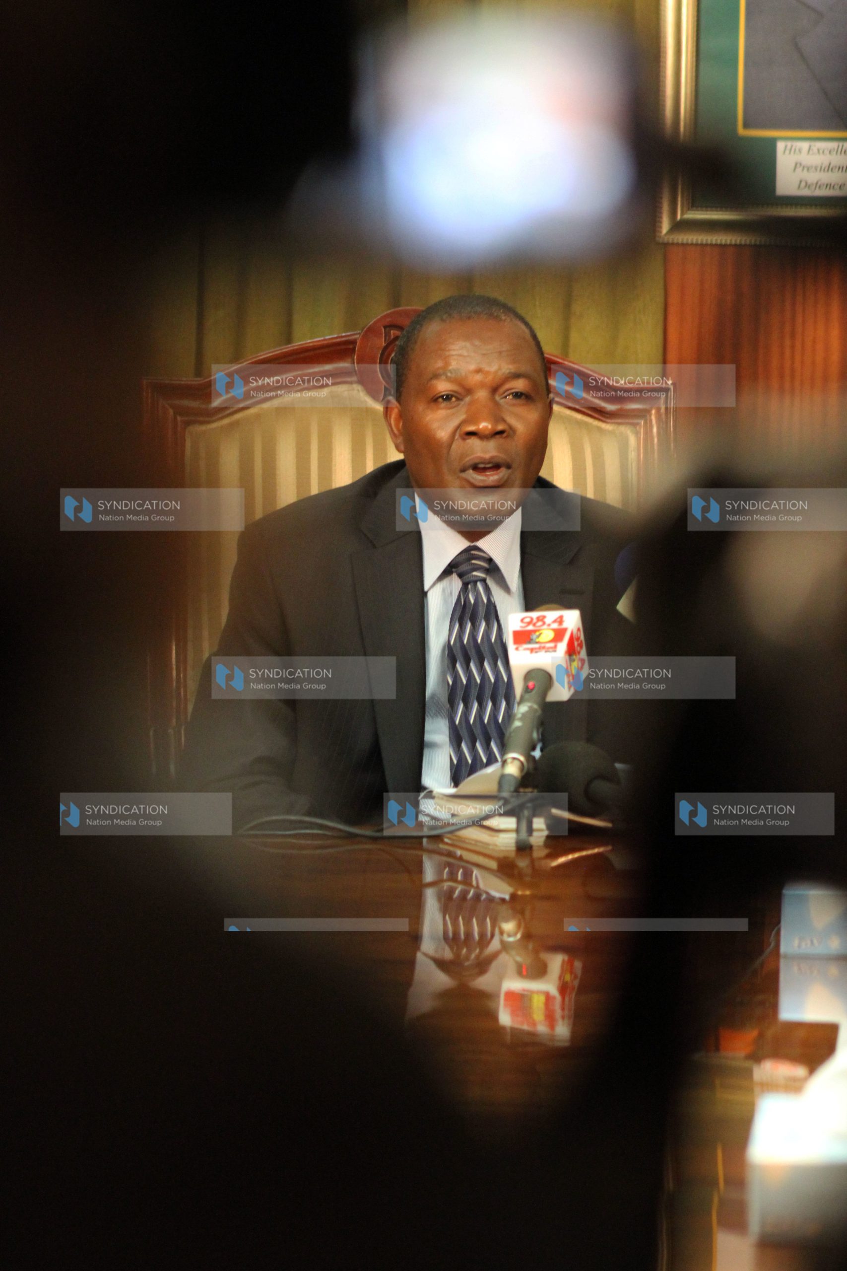 Central Bank of Kenya (CBK) Governor Prof. Njuguna Ndung’u delivers his remarks