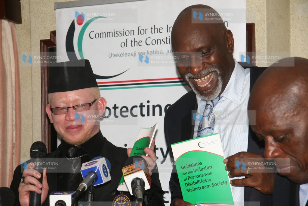 Launch of a book on guidelines for the inclusion of persons with disabilities in mainstream society