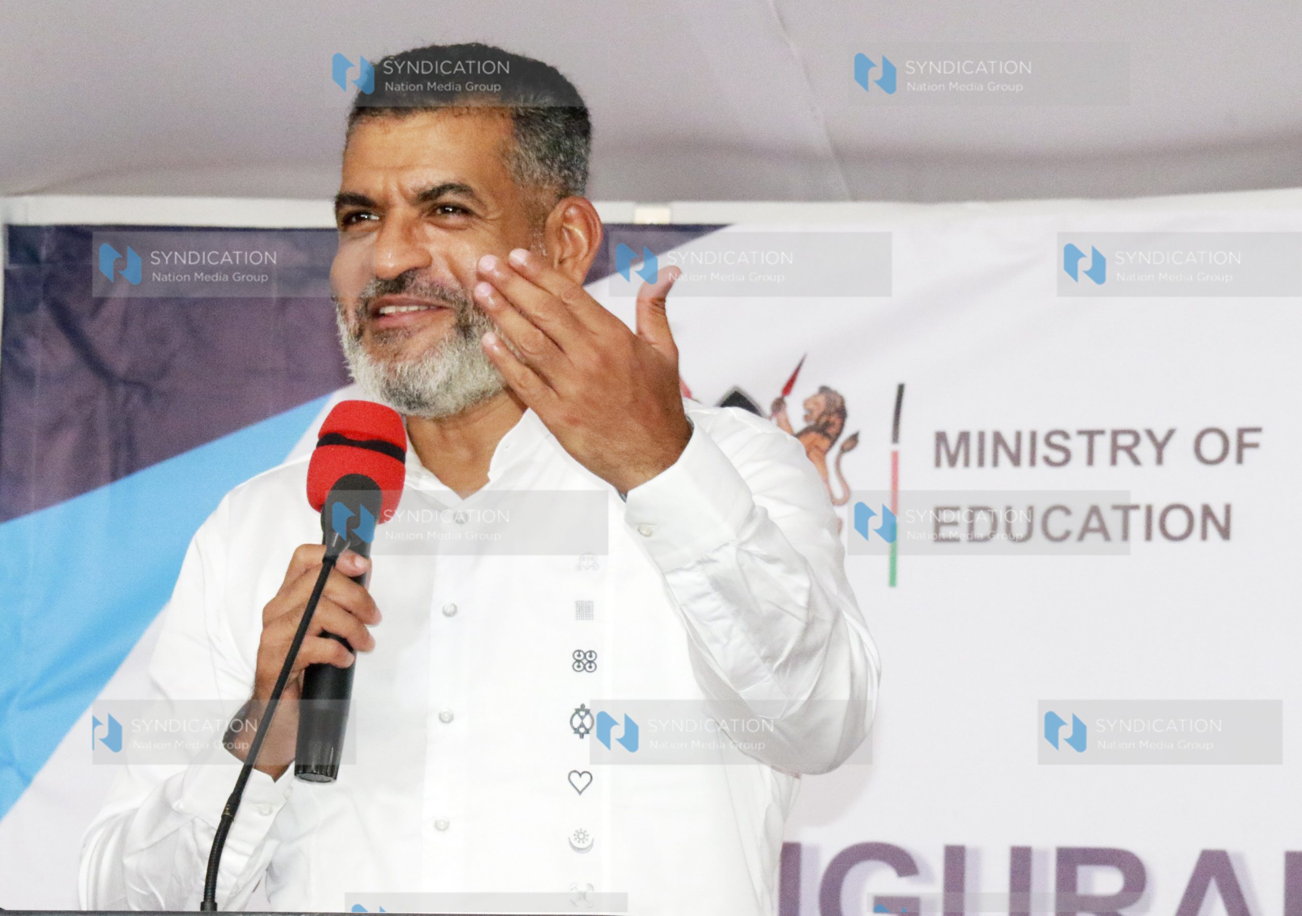Mombasa Governor Abdulswamad Nassir addresses education stakeholders
