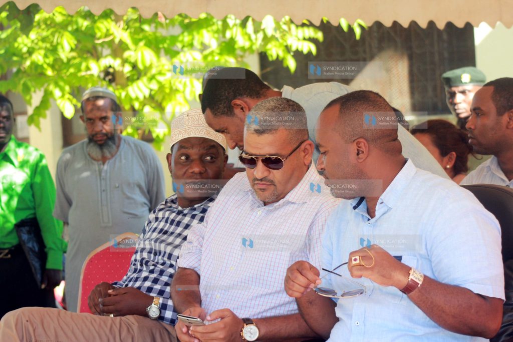 MP Abdulswamad Nassir and Kisauni MP Rashid Bedzimba
