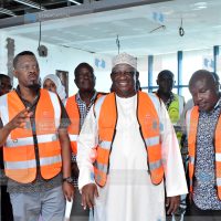 A familiarization tour of the almost complete KMA Towers