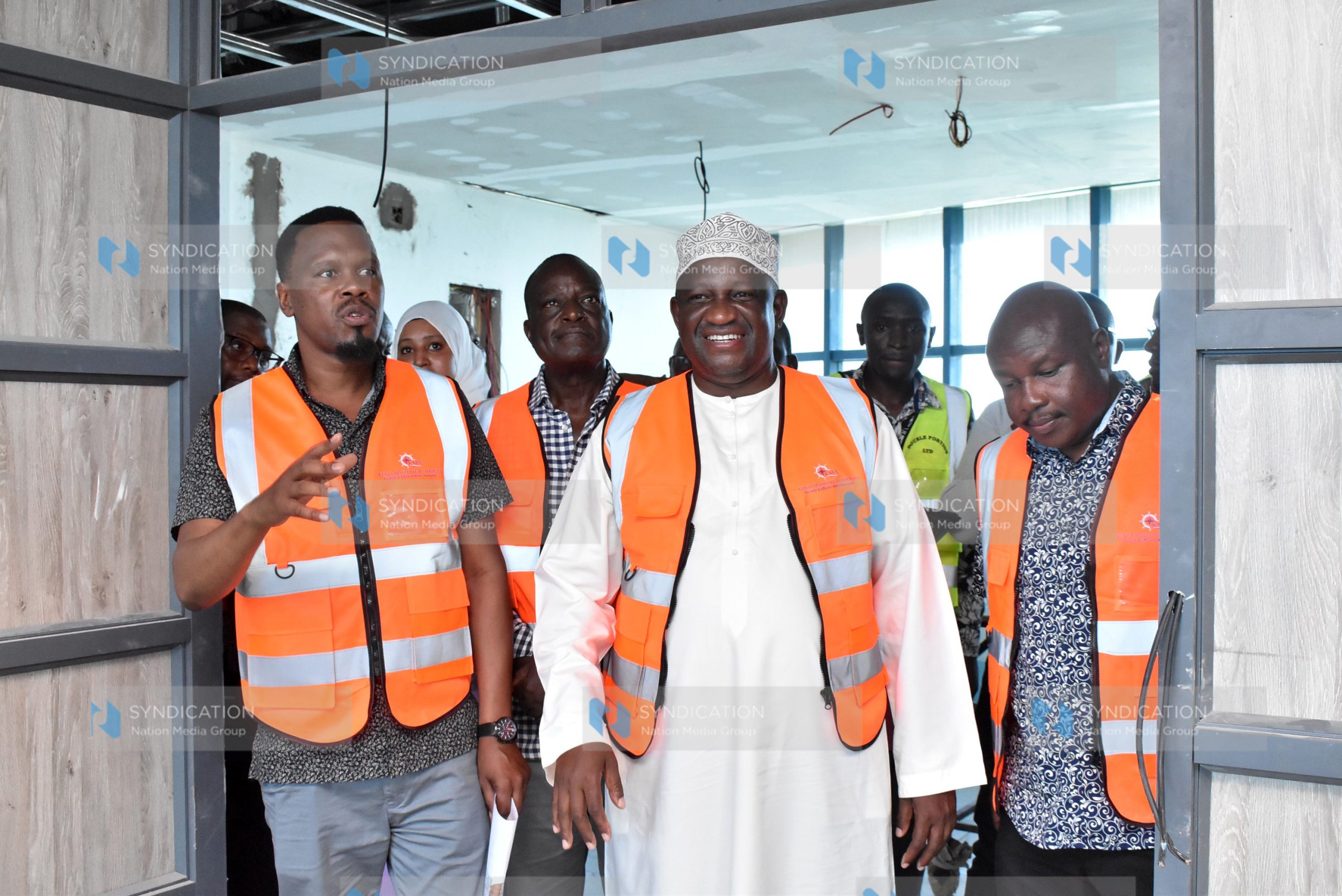 A familiarization tour of the almost complete KMA Towers