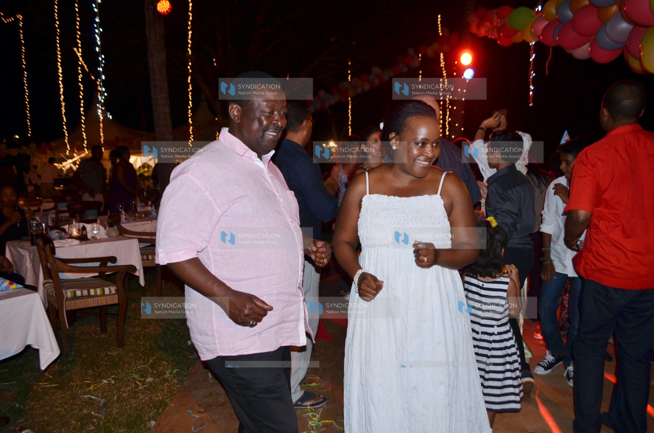 UDF Leader Musalia Mudavadi joins Kenyans in a dance to usher in the New Year