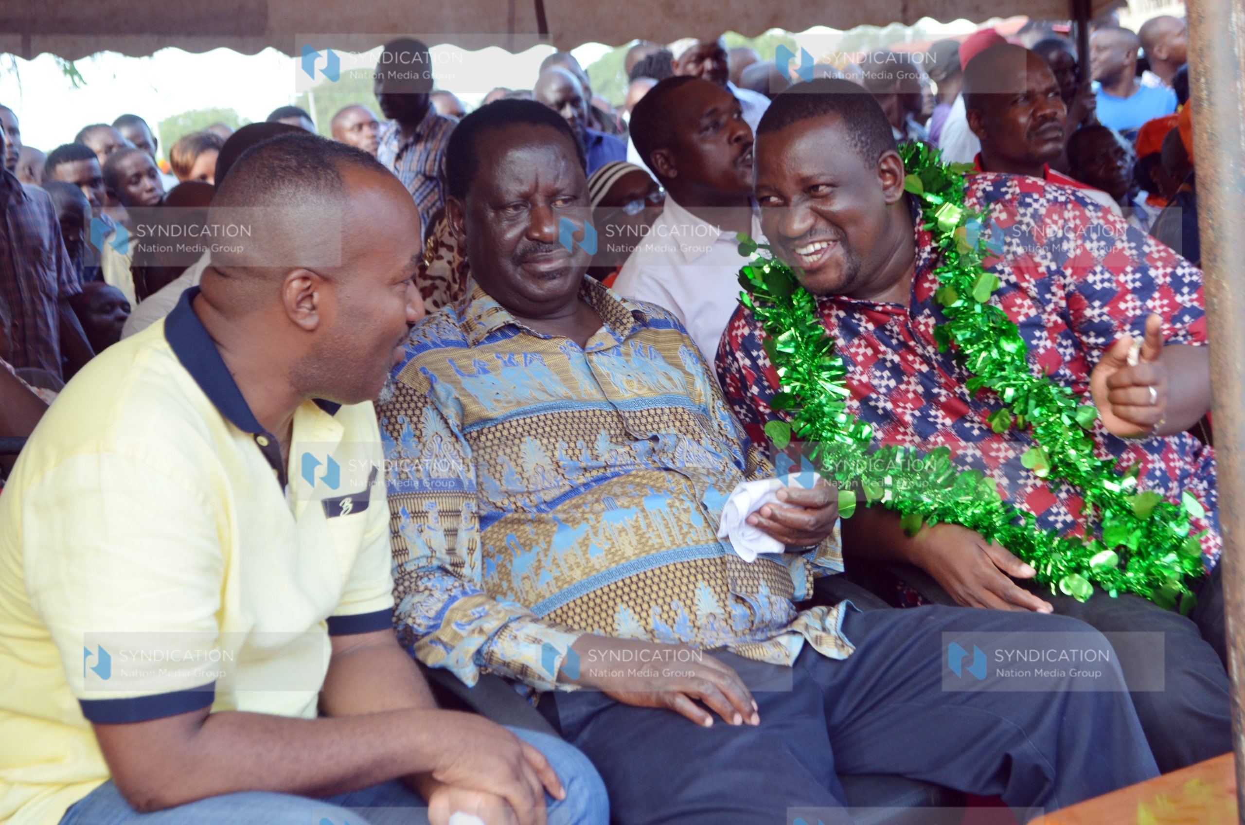 A public rally at Ukunda town
