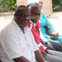 Kwale governor Mr. Salim Mvurya while attending a meeting at Mvindeni sub county offices