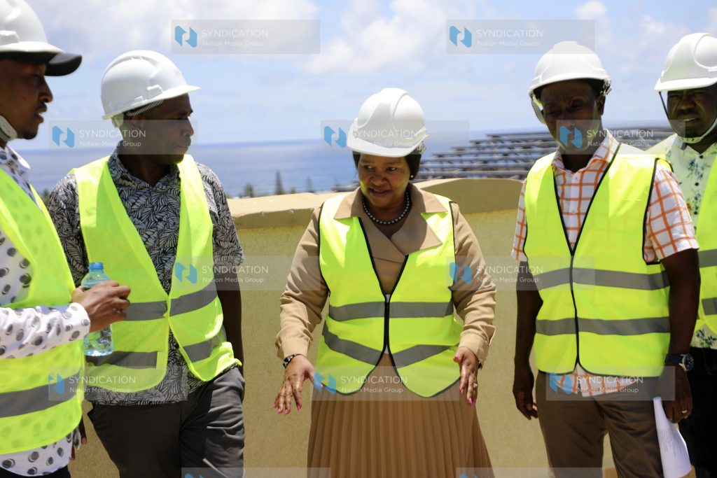 Ongoing Construction of the Ronald Ngala Utalii University College