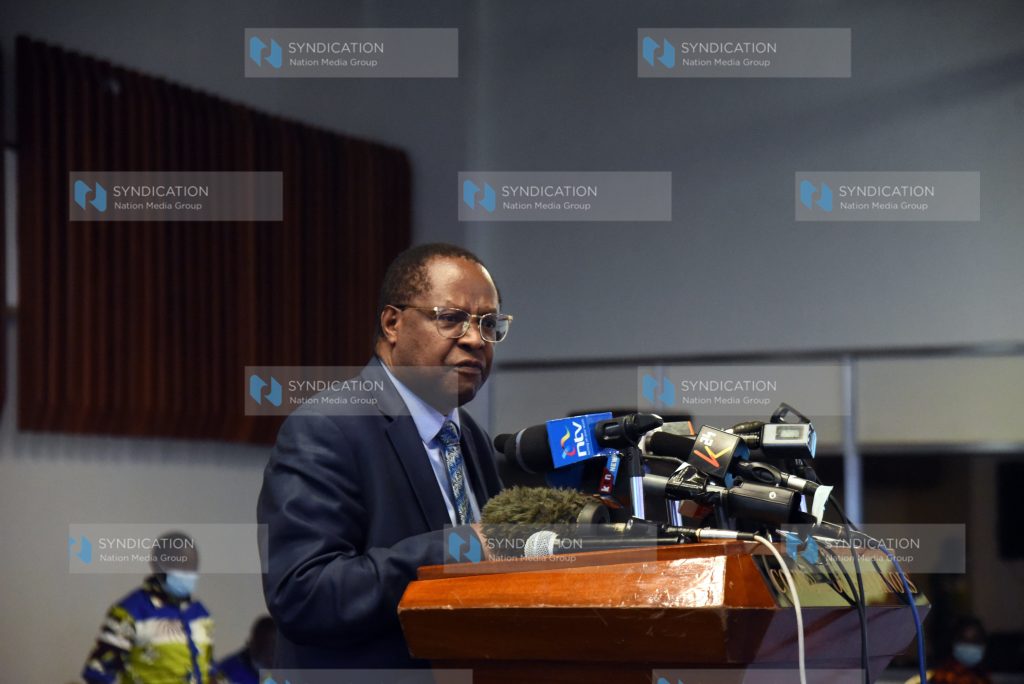 Embu Governor Martin Wambora during the Governors' Luncheon