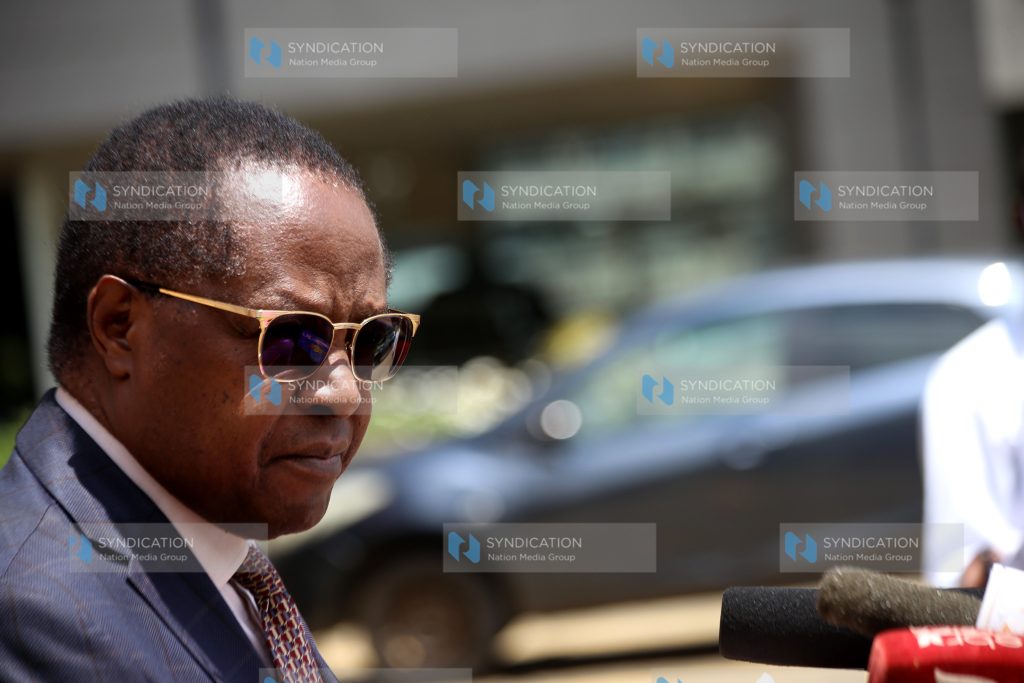 Council of Governors Chairman Martin Wambora