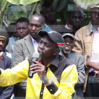Oscar Sudi, an aspirant for the Kapseret parliamentary seat