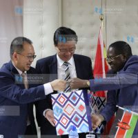 Wambora signs a KSh 25.5 billion development deal