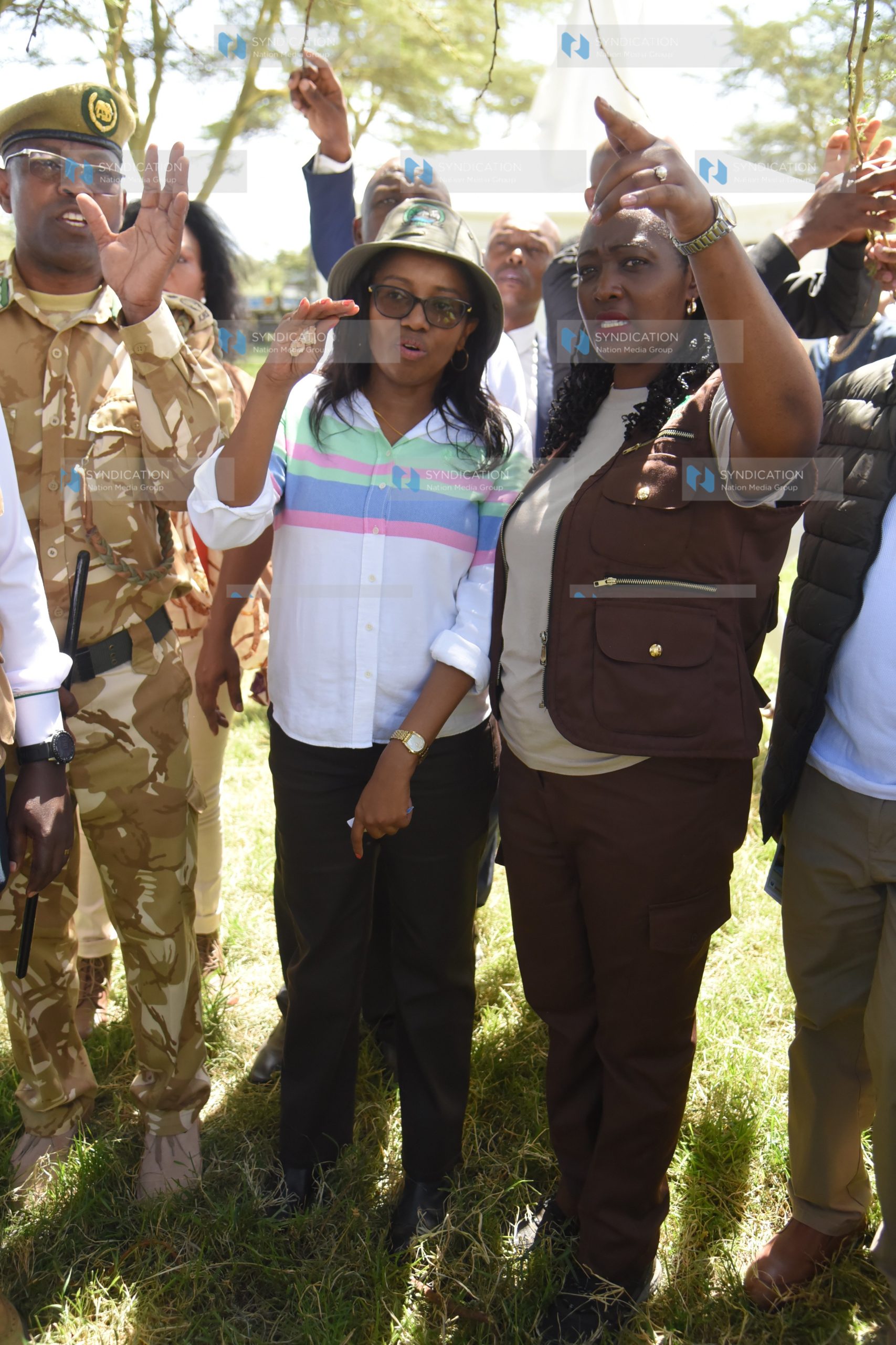 Environment, Climate Change and Forestry CS Soipan Tuya and Nakuru Governor Susan Kihika