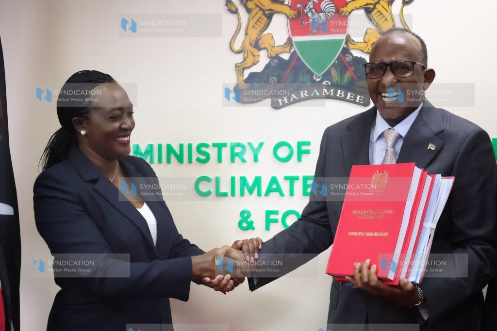 Handing over of the ministry offices