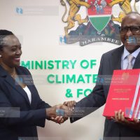 Handing over of the ministry offices