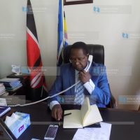 Embu Governor Martin Wambora in his office