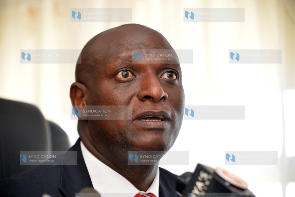 The new Cabinet Secretary for Energy & Petroleum Charles Keter