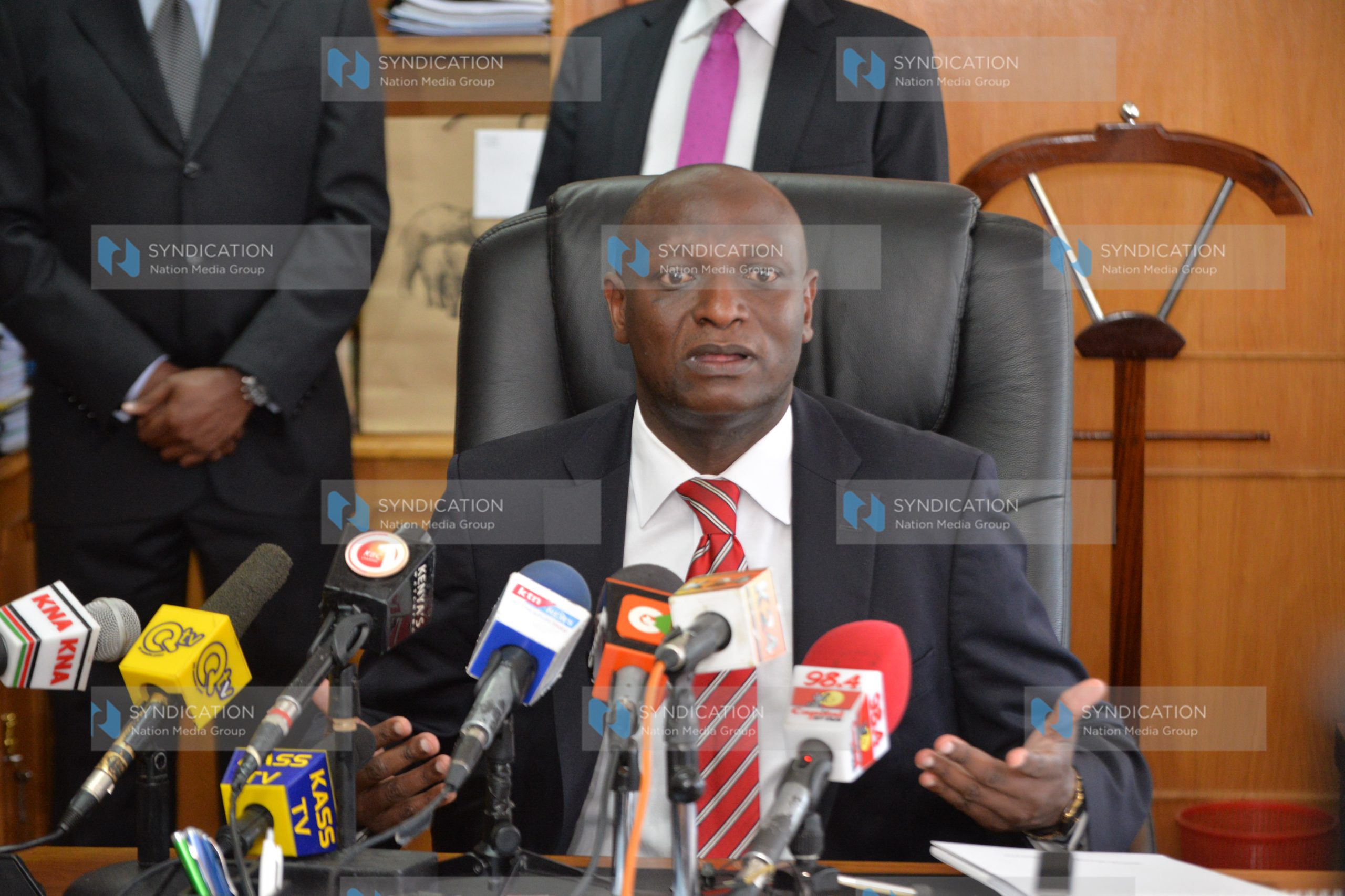 The new Cabinet Secretary for Energy & Petroleum Charles Keter