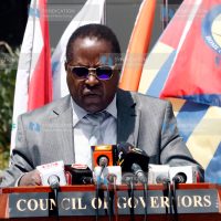 Embu County Governor and Council of Governors (CoG) Chairman Martin Wambora